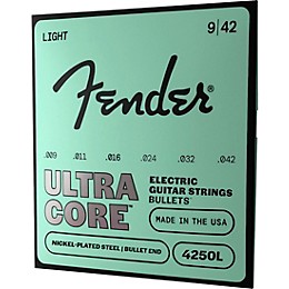 Fender 1250 UltraCore Electric Guitar Strings - Light