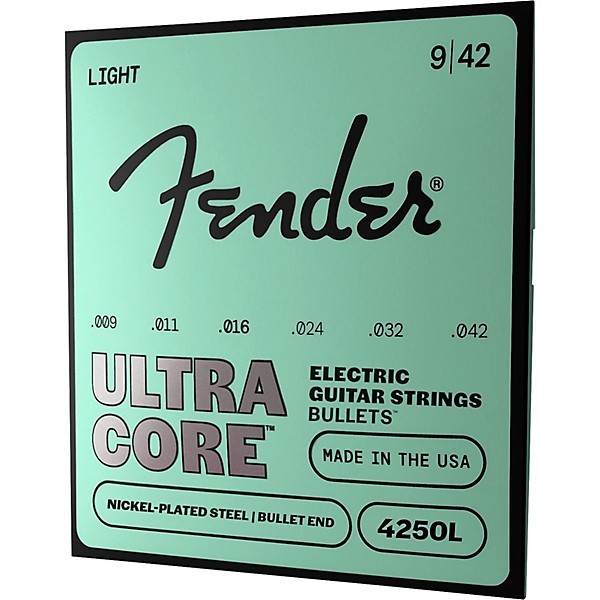 Fender 1250 UltraCore Electric Guitar Strings - Light