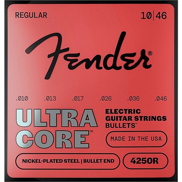 Fender 1250 UltraCore Electric Guitar Strings - Regular