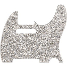 Fender Hybrid Glass/Glitter Telecaster SS Pickguard - Silver Sparkle