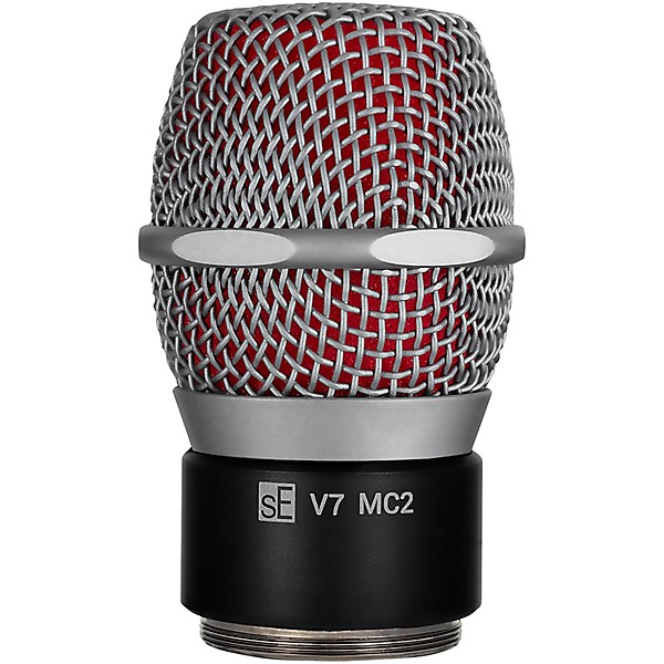 sE Electronics V7 MC2 Supercardioid Mic Capsule for Sennheiser Wireless Transmitters - Silver