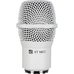 sE Electronics V7 MC2 Supercardioid Mic Capsule for Sennheiser Wireless Transmitters - White