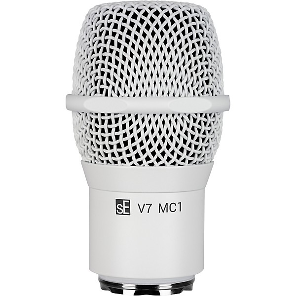 sE Electronics V7 MC2 Supercardioid Mic Capsule for Sennheiser Wireless Transmitters - White