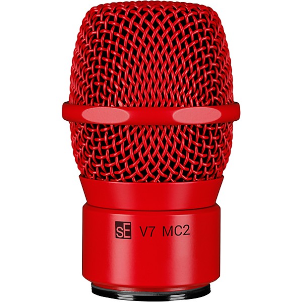 sE Electronics V7 MC2 Supercardioid Mic Capsule for Sennheiser Wireless Transmitters - Red