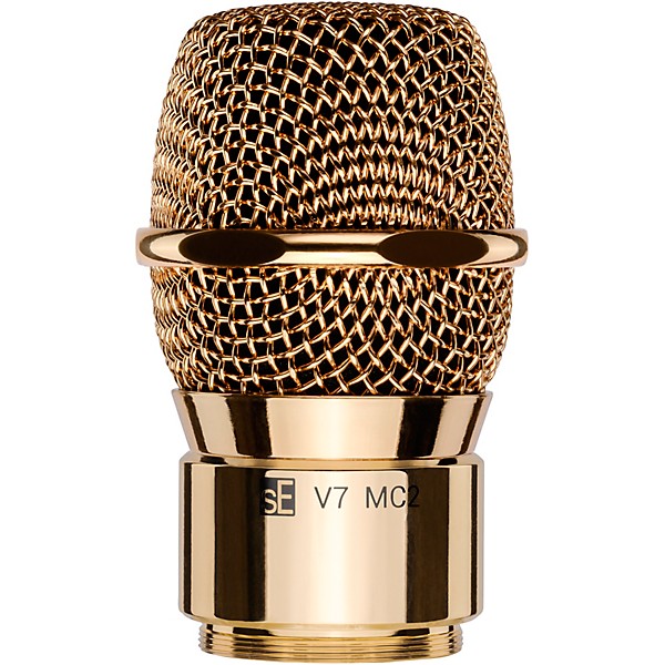 sE Electronics V7 MC2 Supercardioid Mic Capsule for Sennheiser Wireless Transmitters - Gold