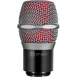 sE Electronics V7 MC1 Supercardioid Mic Capsule for Shure Wireless Transmitters - Silver