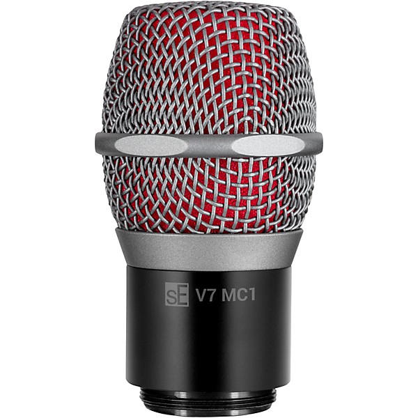 sE Electronics V7 MC1 Supercardioid Mic Capsule for Shure Wireless Transmitters - Silver
