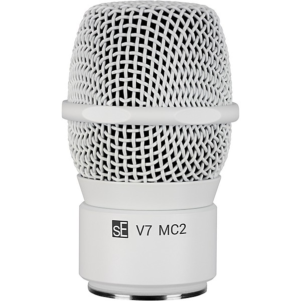 sE Electronics V7 MC1 Supercardioid Mic Capsule for Shure Wireless Transmitters - White