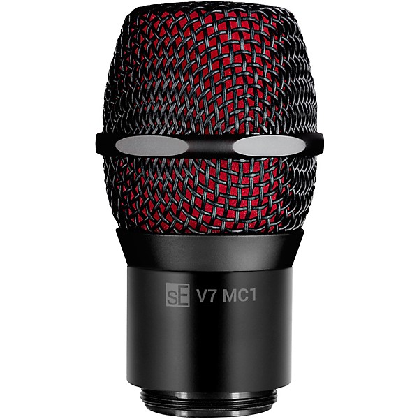 sE Electronics V7 MC1 Supercardioid Mic Capsule for Shure Wireless Transmitters - Black