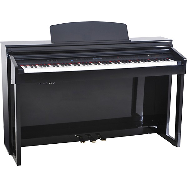 Artesia DP-150e 88-Key Deluxe Digital Upright Piano - Ebony Polish