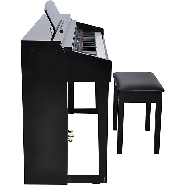 Artesia DP-150e 88-Key Deluxe Digital Upright Piano - Ebony Polish