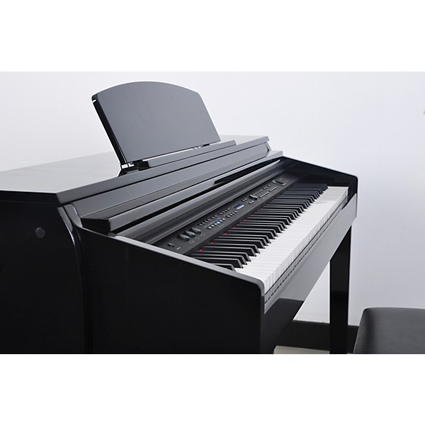 Artesia DP-150e 88-Key Deluxe Digital Upright Piano - Ebony Polish