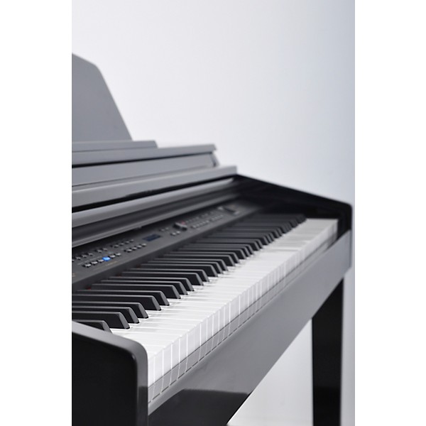 Artesia DP-150e 88-Key Deluxe Digital Upright Piano - Ebony Polish