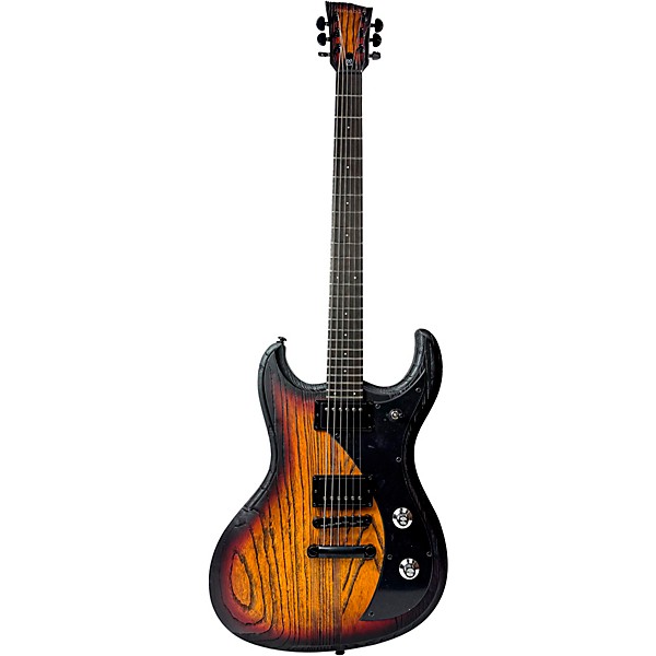 Dunable Guitars Gnarwhal DE Baritone Electric Guitar Sandblast Amber Tobacco