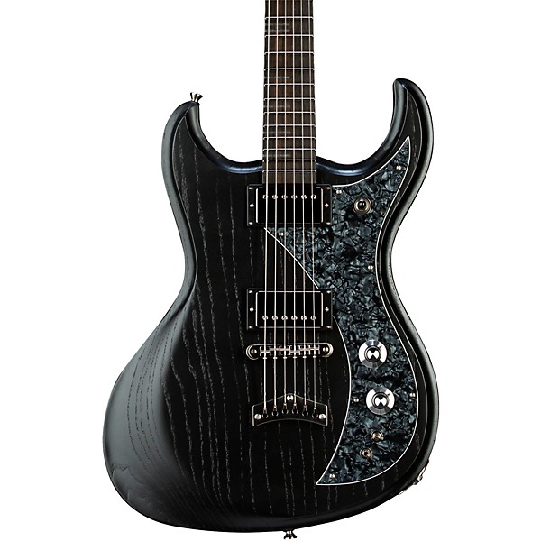 Dunable Guitars Gnarwhal Cryptid Electric Guitar Blackened Pearl