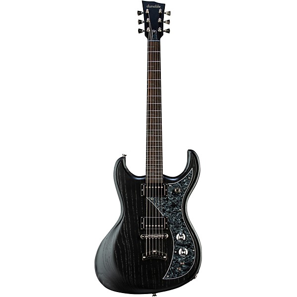 Dunable Guitars Gnarwhal Cryptid Electric Guitar Blackened Pearl