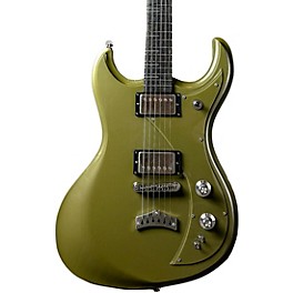 Dunable Guitars Gnarwhal Cryptid Electric Guitar Swamp Olive
