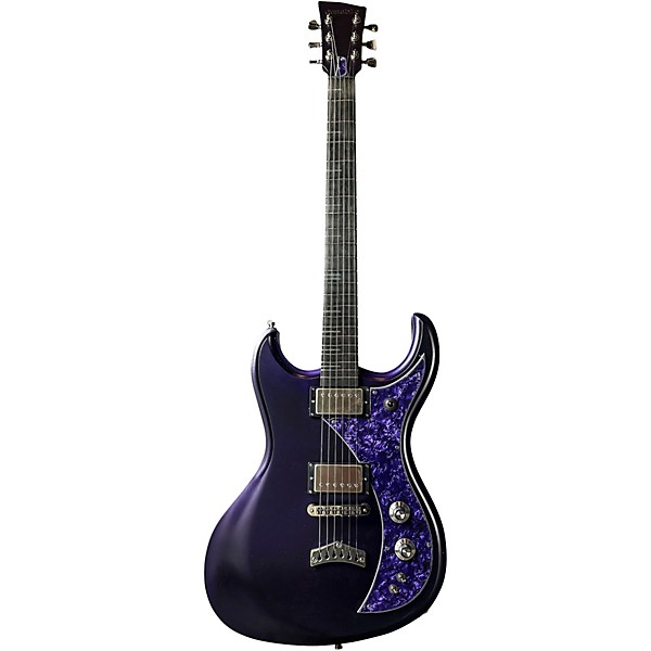 Dunable Guitars Gnarwhal Cryptid Electric Guitar Purple Reign