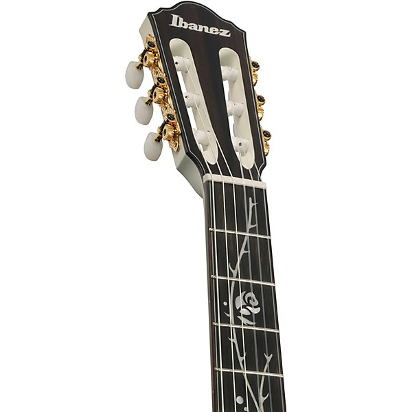Ibanez TOD100FMN Tim Henson Signature Nylon-String Acoustic-Electric Guitar - Toasted Marshmallow