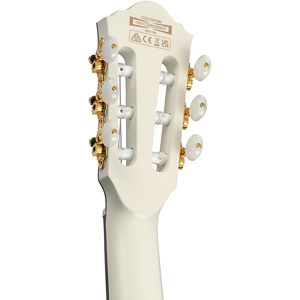 Ibanez TOD100FMN Tim Henson Signature Nylon-String Acoustic-Electric Guitar - Toasted Marshmallow