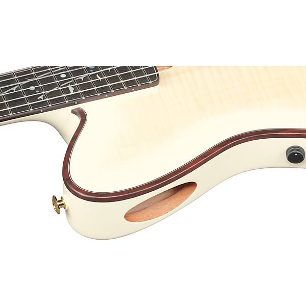 Ibanez TOD100FMN Tim Henson Signature Nylon-String Acoustic-Electric Guitar - Toasted Marshmallow