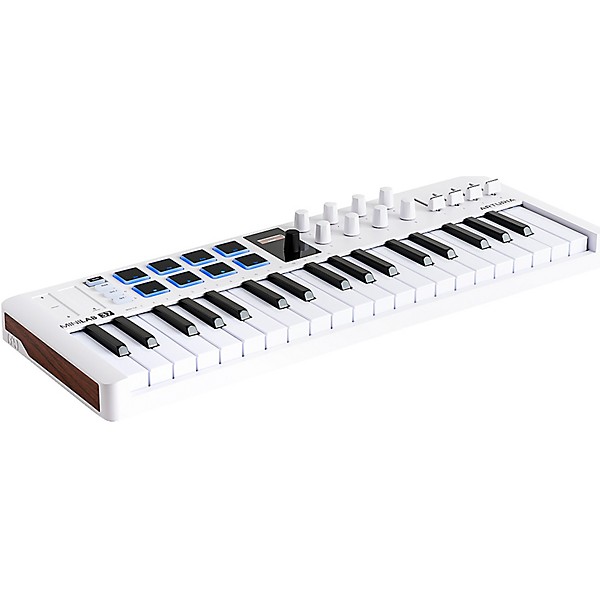 Arturia MiniLab 37 MIDI Controller - White