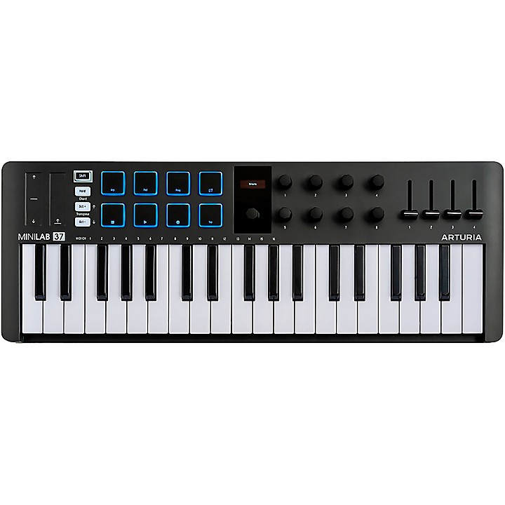 Arturia KeyLab Essential 49 MIDI Keyboard Controller Black Edition