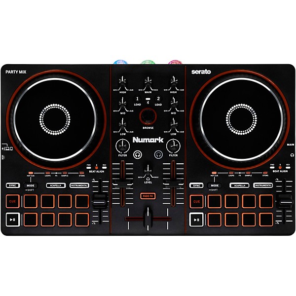 Numark Party Mix III DJ Controller - Black