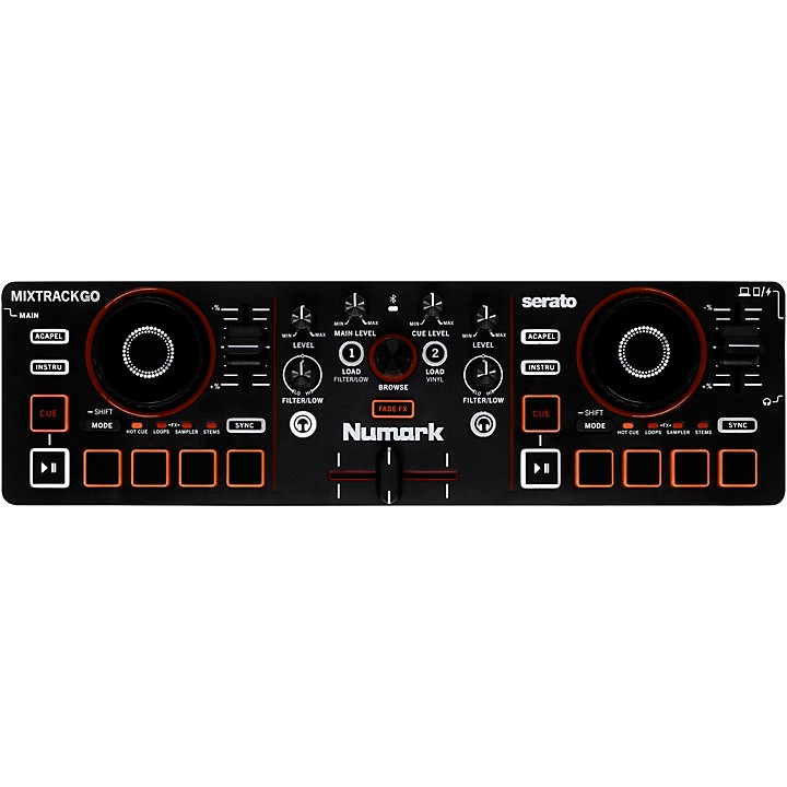 Numark MixTrack Go DJ Controller - Black | Guitar Center