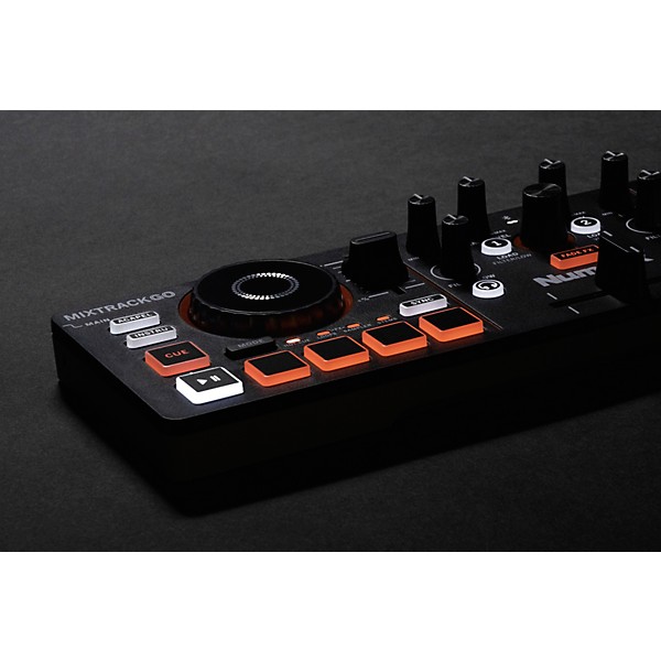 Numark MixTrack Go DJ Controller - Black