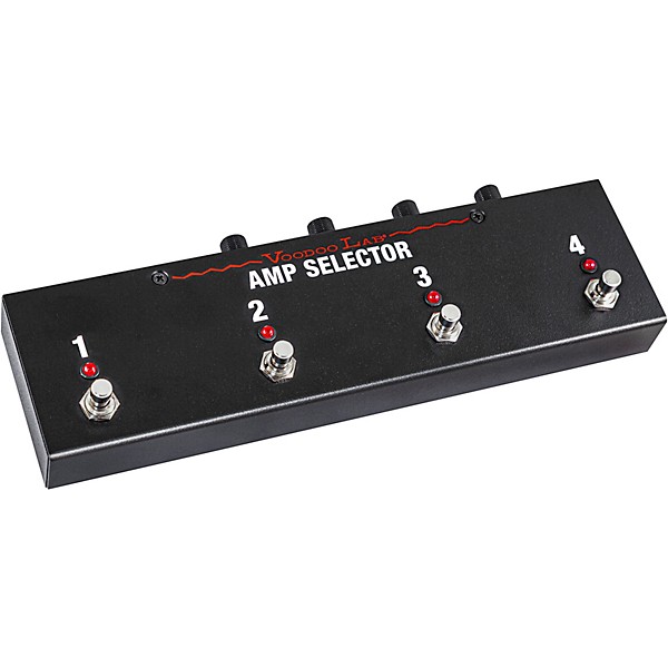 Voodoo Lab Amp Selector PRO 4-Output Switch/Blend Pedal