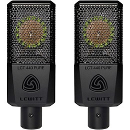 LEWITT LCT 440 Pure Stereo Condenser Microphone - Matched Pair