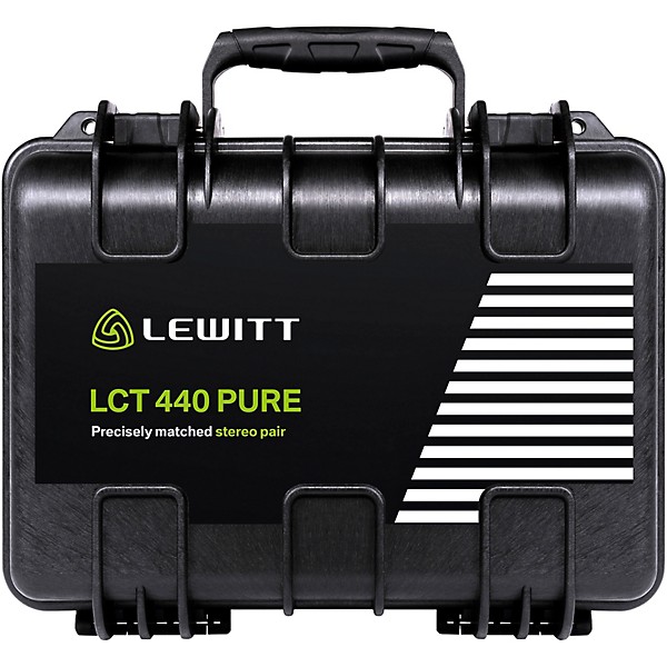 LEWITT LCT 440 Pure Stereo Condenser Microphone - Matched Pair