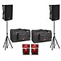 Mackie Thump12v4 12" Powered Speaker Pair With Bags, Cables & Stands thumbnail