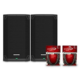 Mackie Thump12v4 12" Powered Speaker Pair With Cables