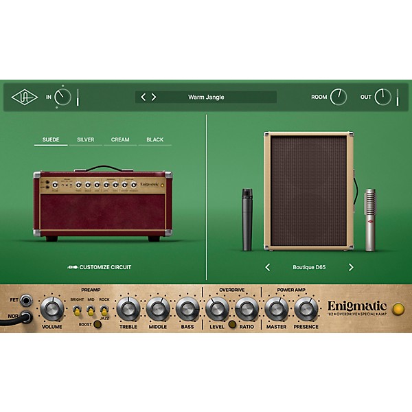 Universal Audio UAD Enigmatic '82 Overdrive Special Amp Plug-In
