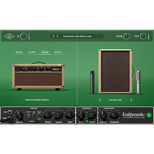 Universal Audio UAD Enigmatic '82 Overdrive Special Amp Plug-In