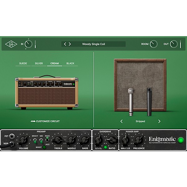 Universal Audio UAD Enigmatic '82 Overdrive Special Amp Plug-In