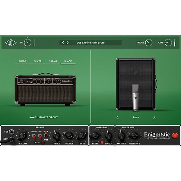 Universal Audio UAD Enigmatic '82 Overdrive Special Amp Plug-In