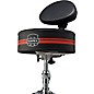 Mapex T680SE Drum Throne With Backrest - Racing Stripe, Black