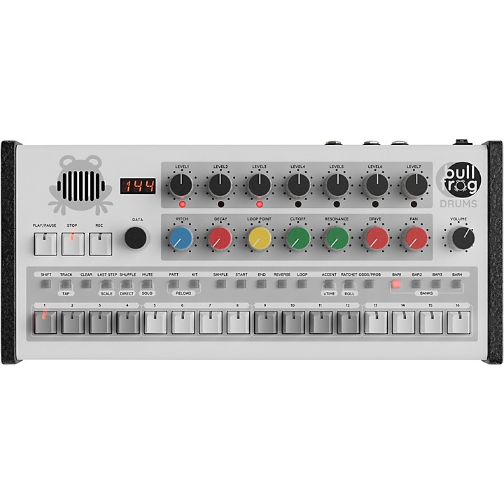 Erica Synths Bullfrog Drums Sample-Based Drum Machine and