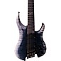 Legator Ghost 7 String Multi-Scale Tremolo Headless Electric Guitar Black Burst thumbnail