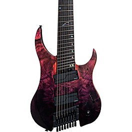 Legator Ghost 8 String Multi-Scale X Series Headless Electric Guitar Ruby