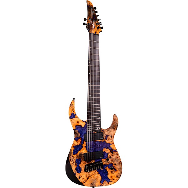 Legator Ninja 8 String Multi-Scale X Series Electric Guitar Royal Purple