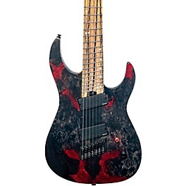 Legator Ninja 7 String Multi-Scale X Series Electric Guitar Black Widow