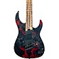Legator Ninja 7 String Multi-Scale X Series Electric Guitar Black Widow thumbnail