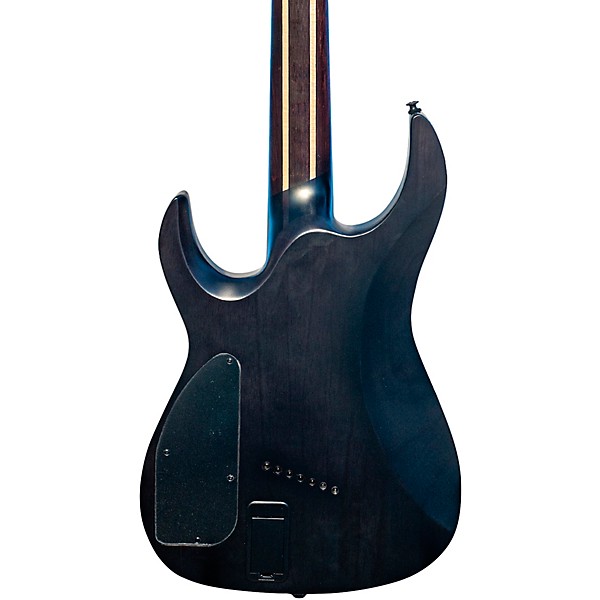Legator Ninja 7 String Multi-Scale X Series Electric Guitar Black Widow