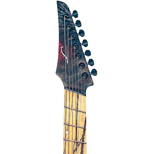 Legator Ninja 7 String Multi-Scale X Series Electric Guitar Black Widow