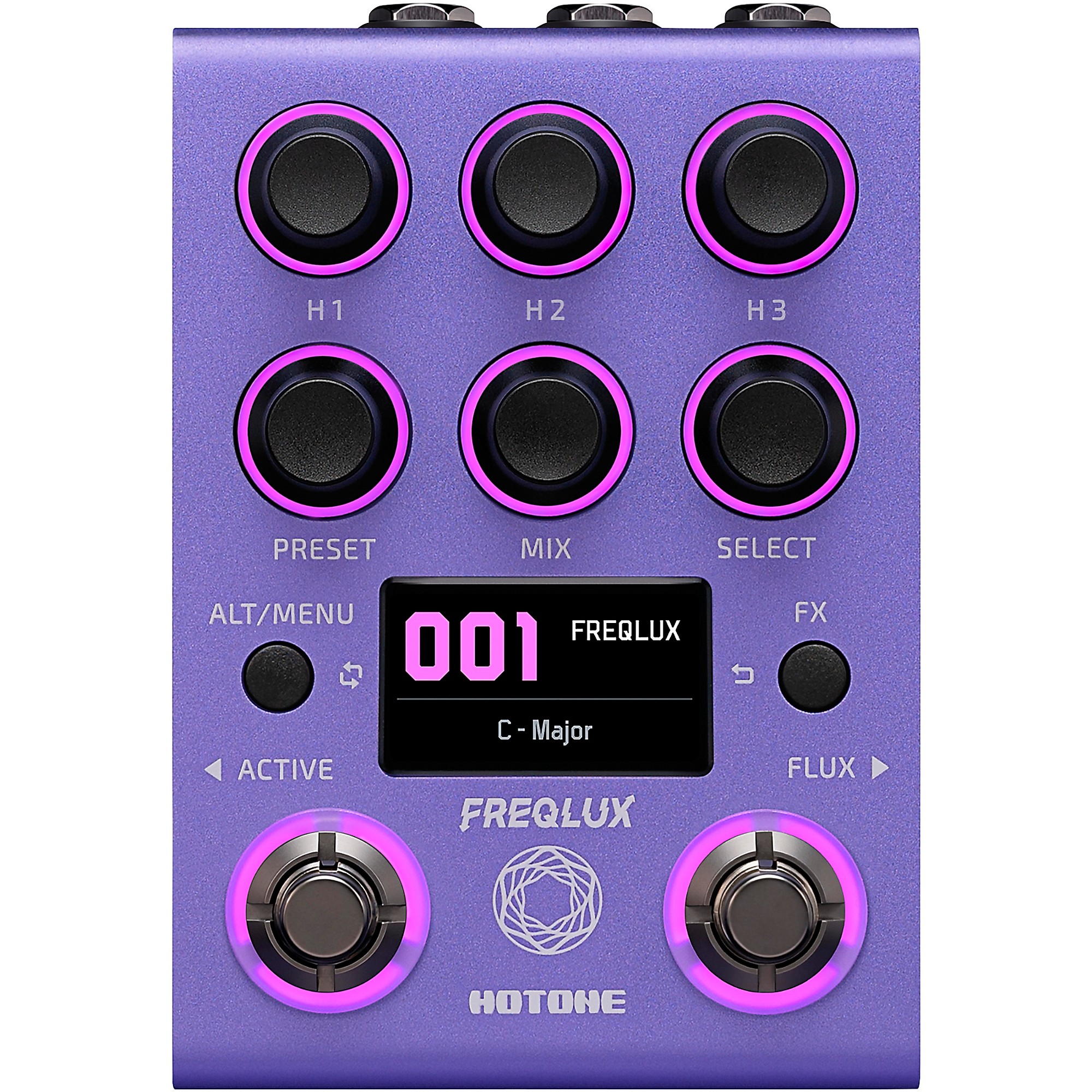 Hotone Effects Freqlux Tri-Pitch Engine Pitch Shifter Pedal