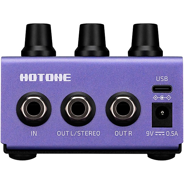 Hotone Freqlux Tri-Pitch Engine Pitch Shifter Pedal - Purple